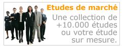 &eacute;tudes de march&eacute; et &eacute;tudes sectorielles